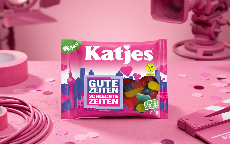 Katjes präsentiert neues veganes GZSZ-Fruchtgummi auf der ISM