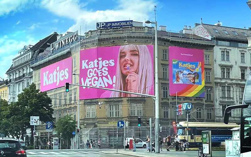 Katjes feiert Vielfalt auf dem CSD in Wien und präsentiert das vegane Fruchtgummi Wunderland Rainbow