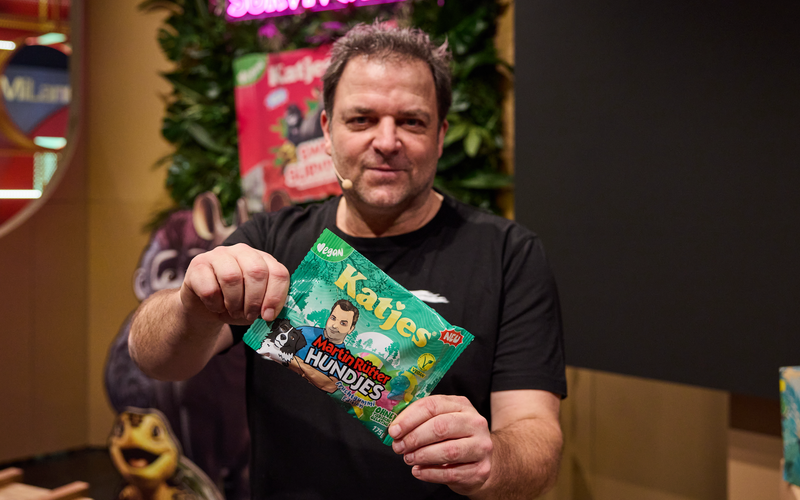 Katjes und Martin Rütter launchen 100% veganes Hundjes Fruchtgummi