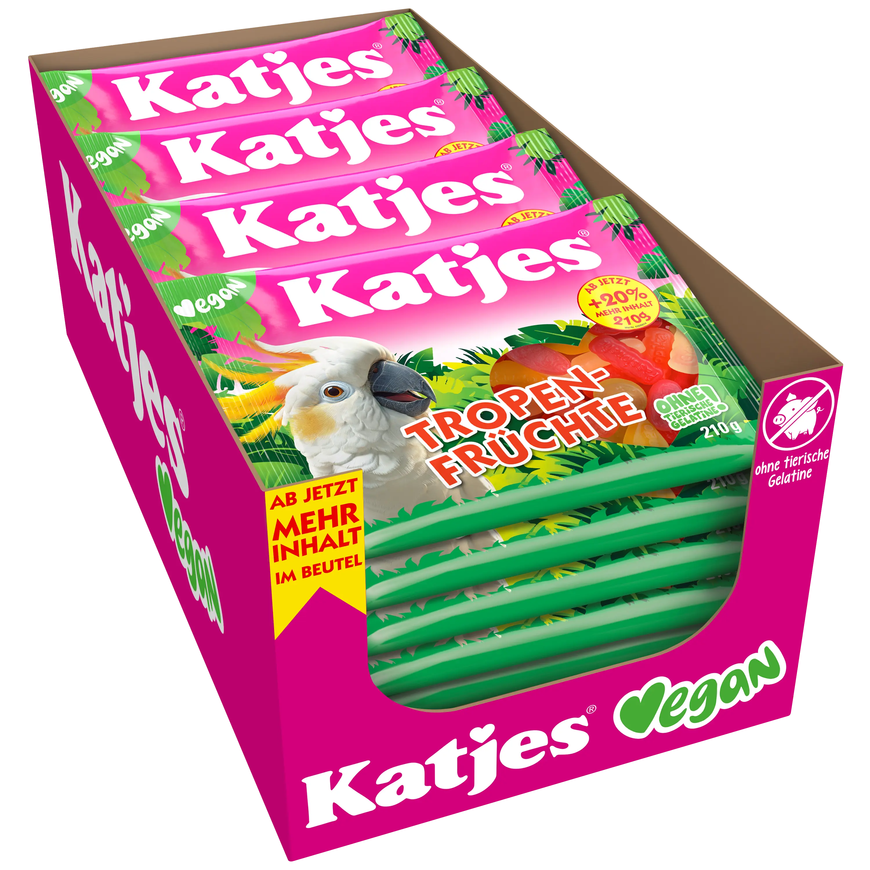 Tropen Früchte 210g 20er Karton