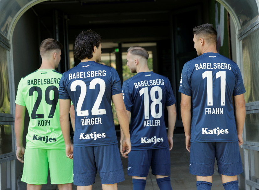 Katjes Trikotsponsor des SV Babelsberg 03